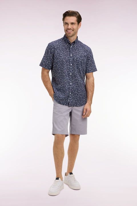 Bermuda chino en gabardine stretch gris - Image 3