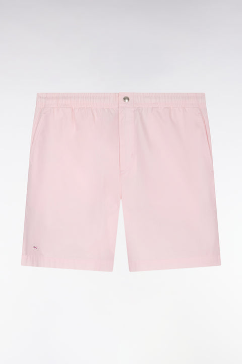 Short en popeline de coton rose - Image 2