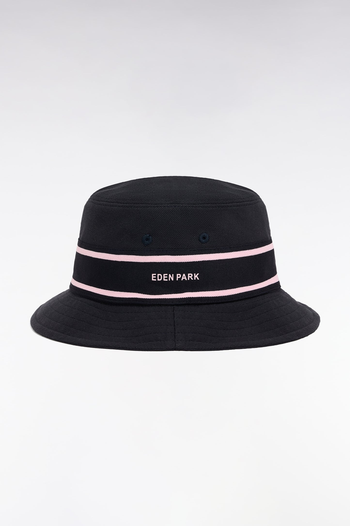 Bob en piqué de coton marine ruban Eden Park