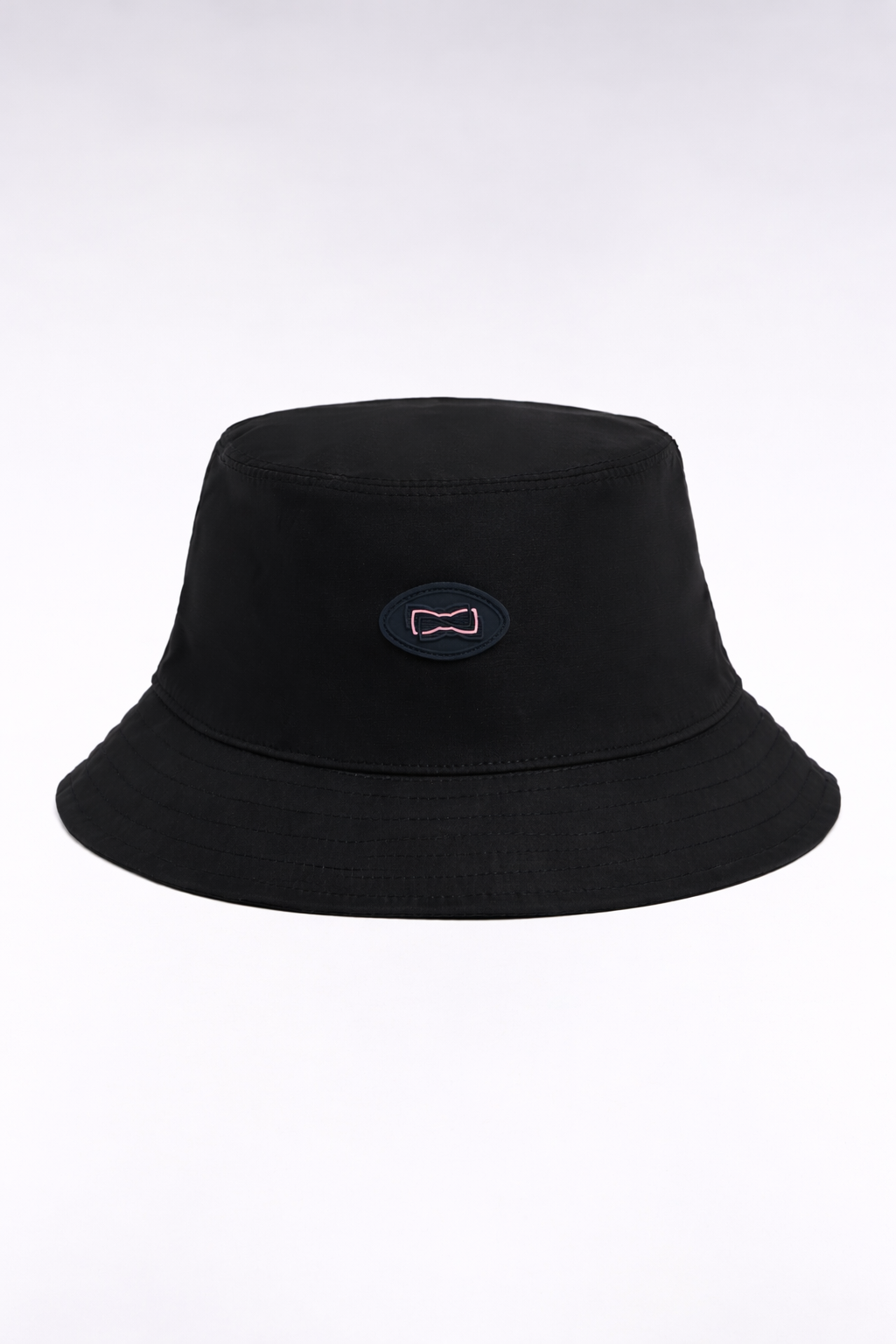 Bob en nylon noir à impressions 3D