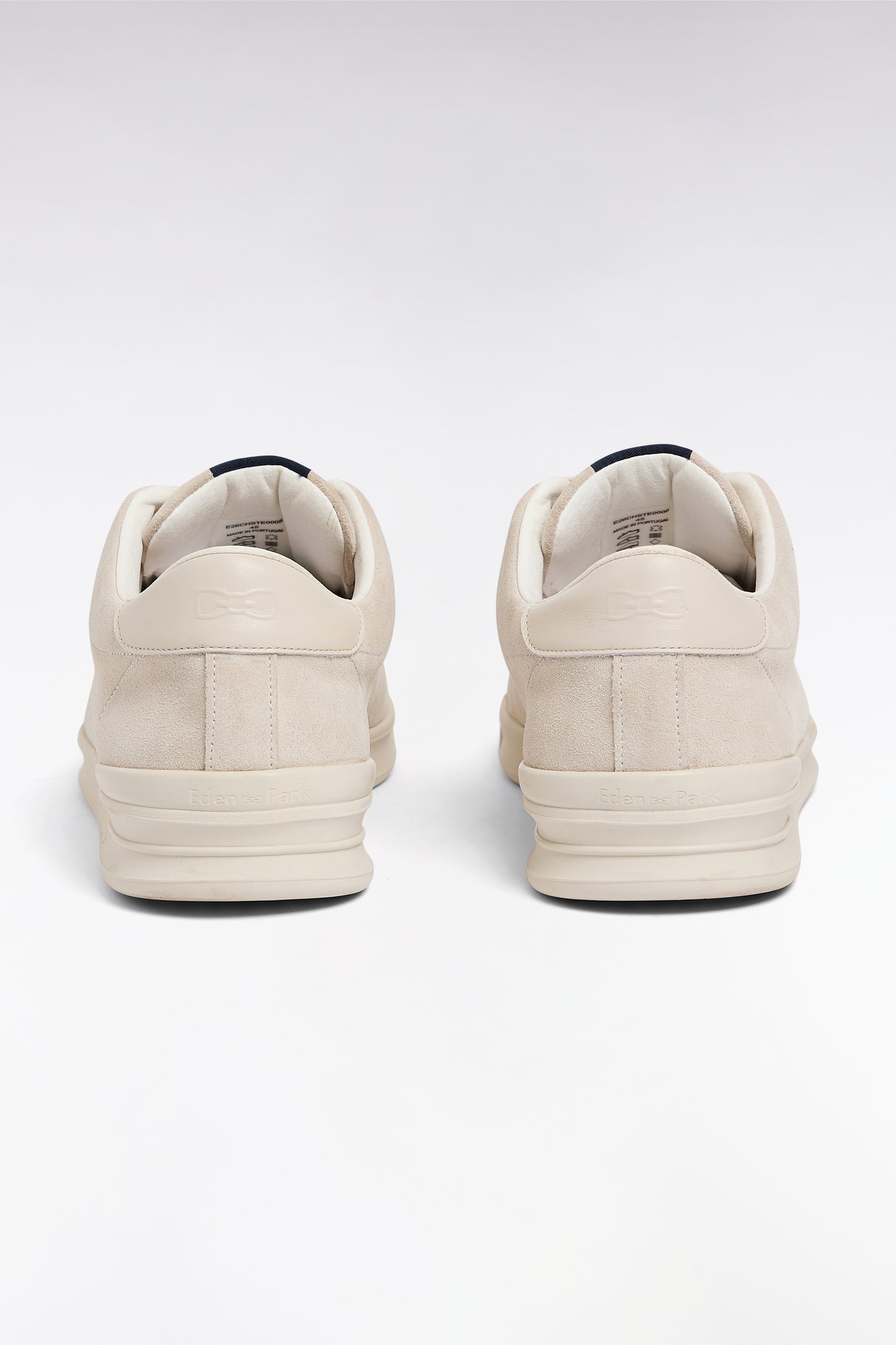 Baskets en cuir suédé gris