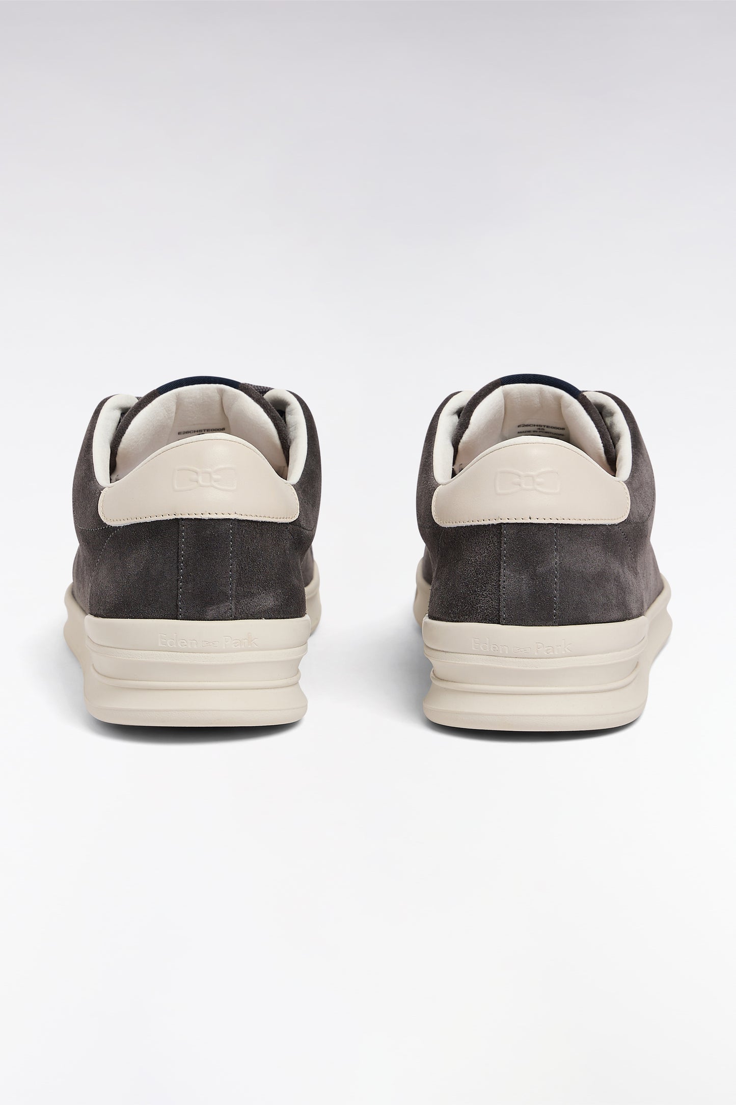 Baskets en cuir suédé marron