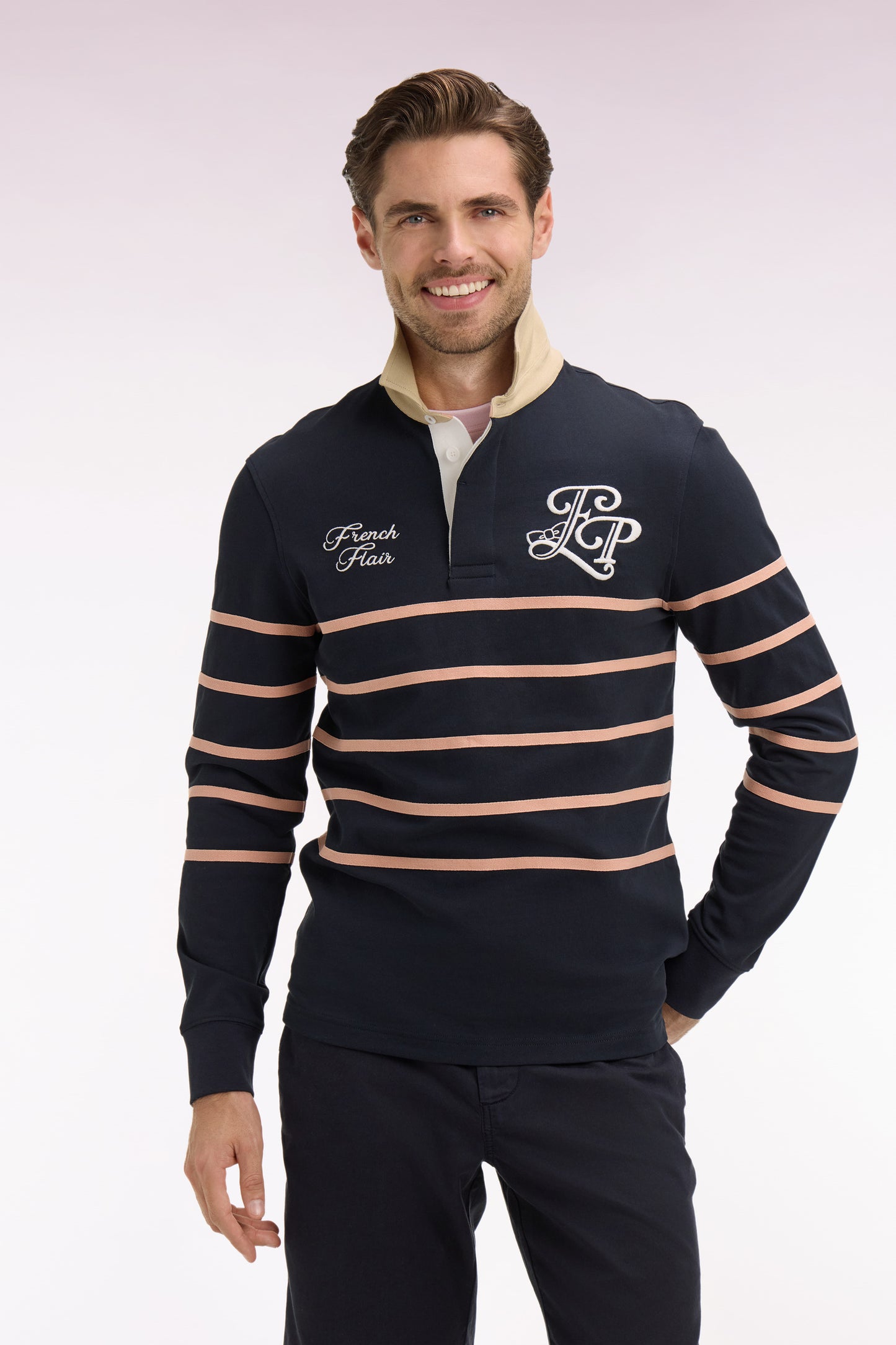 Maillot à manches longues marine