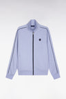 Sweatshirt blouson en molleton bleu ciel