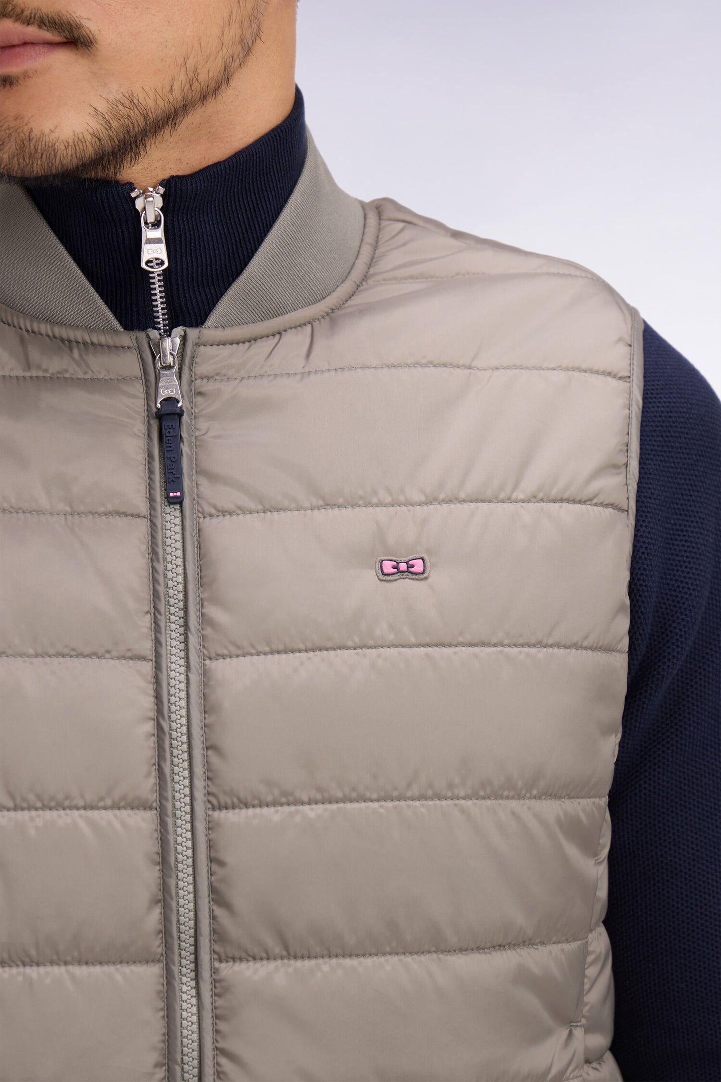 Doudoune sans manches kaki