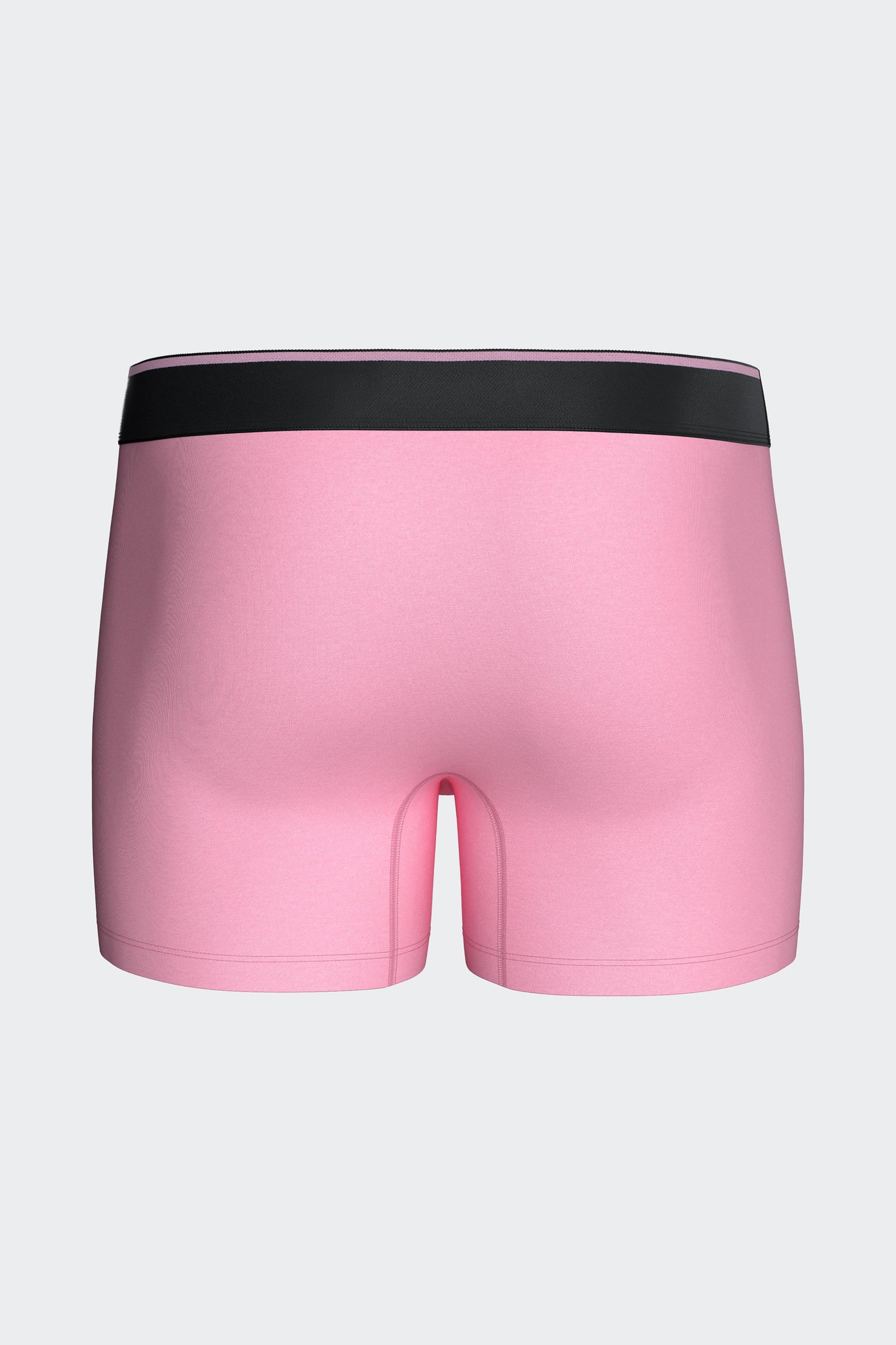 Boxer en jersey de coton stretch rose