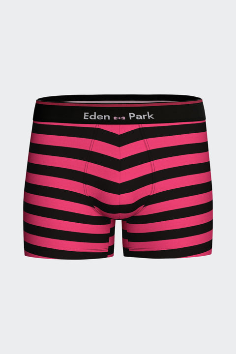 Lot de deux boxers en coton stretch fuchsia - Image 3