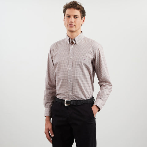 Chemise rose imprimé exclusif fantaisie - Image 3