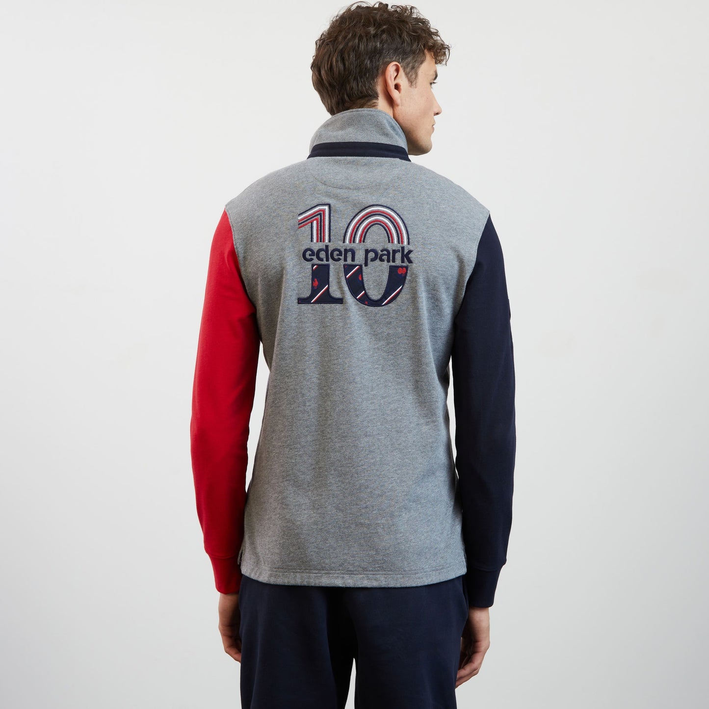Maillot colorblock à broderies XV de France