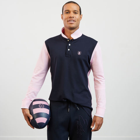 Polo colorblock manches longues - Image 1