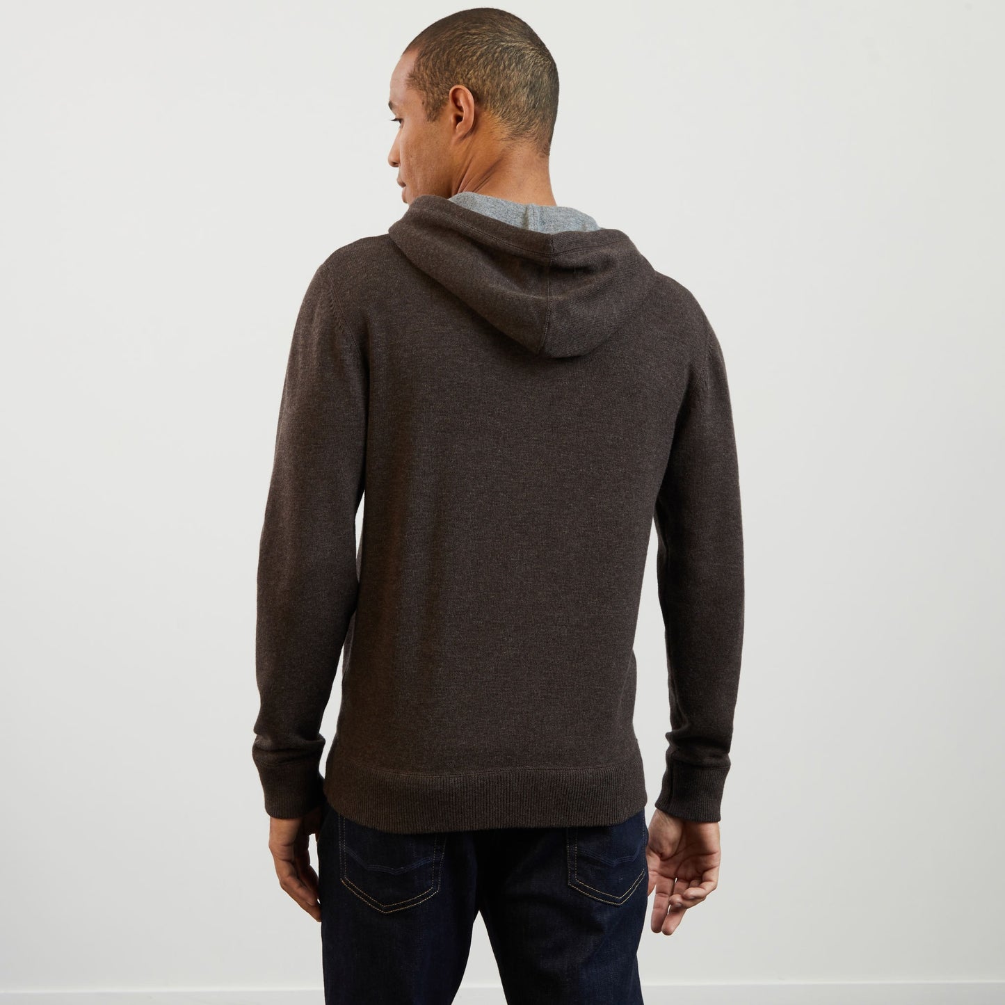 Brown hoodie