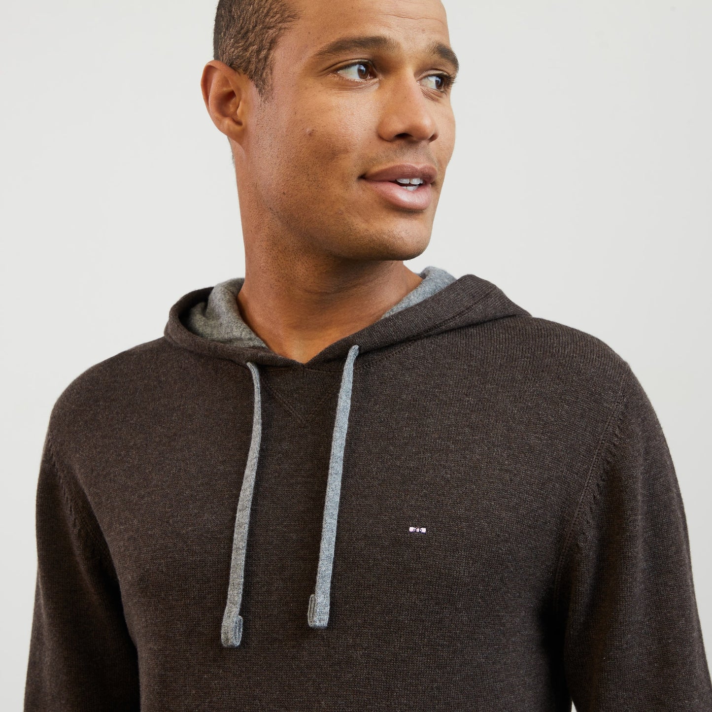 Brown hoodie