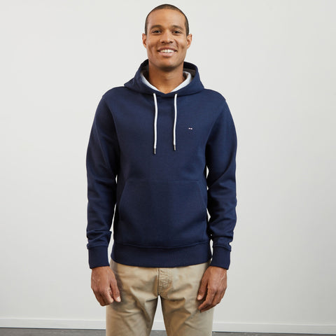 Sweat bleu marine à capuche - Image 3