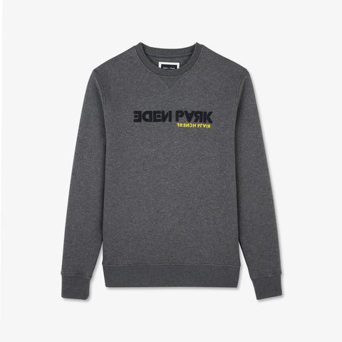 Sweat gris col rond - Image 2