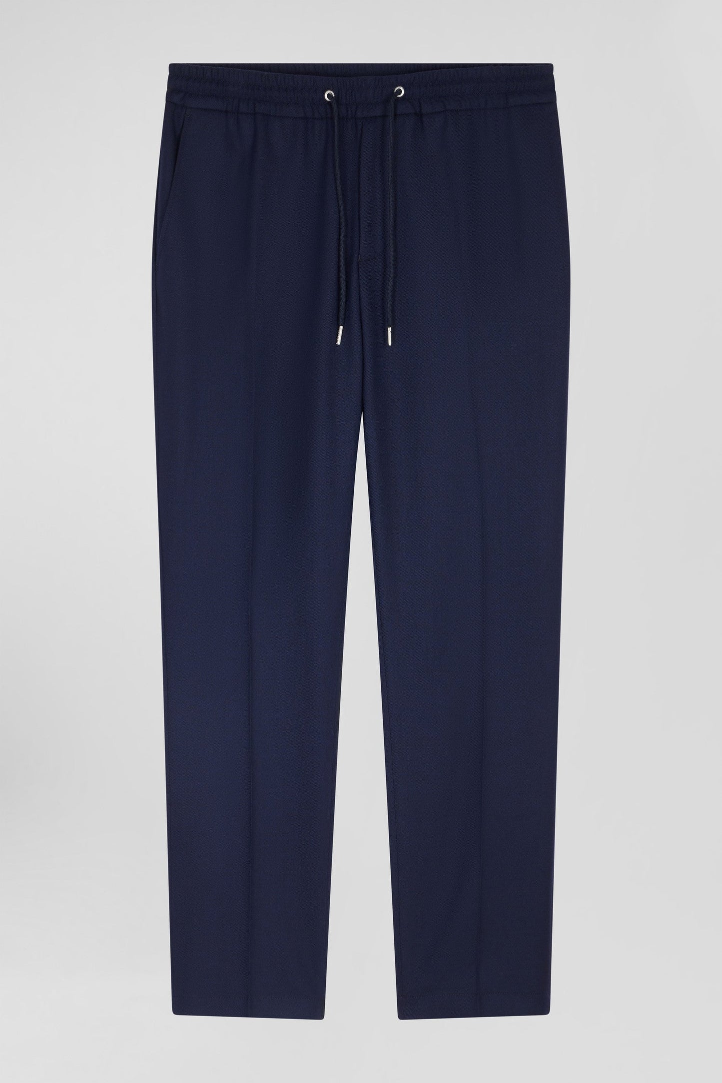 Pantalon bleu marine taille élastiquée coupe Modern - Image 2