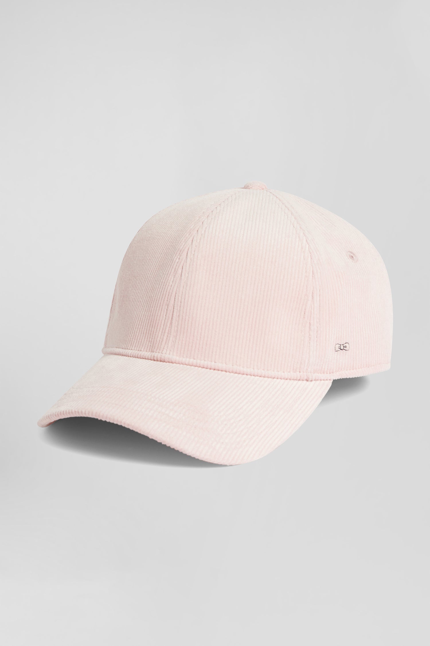 Casquette en coton stretch rose