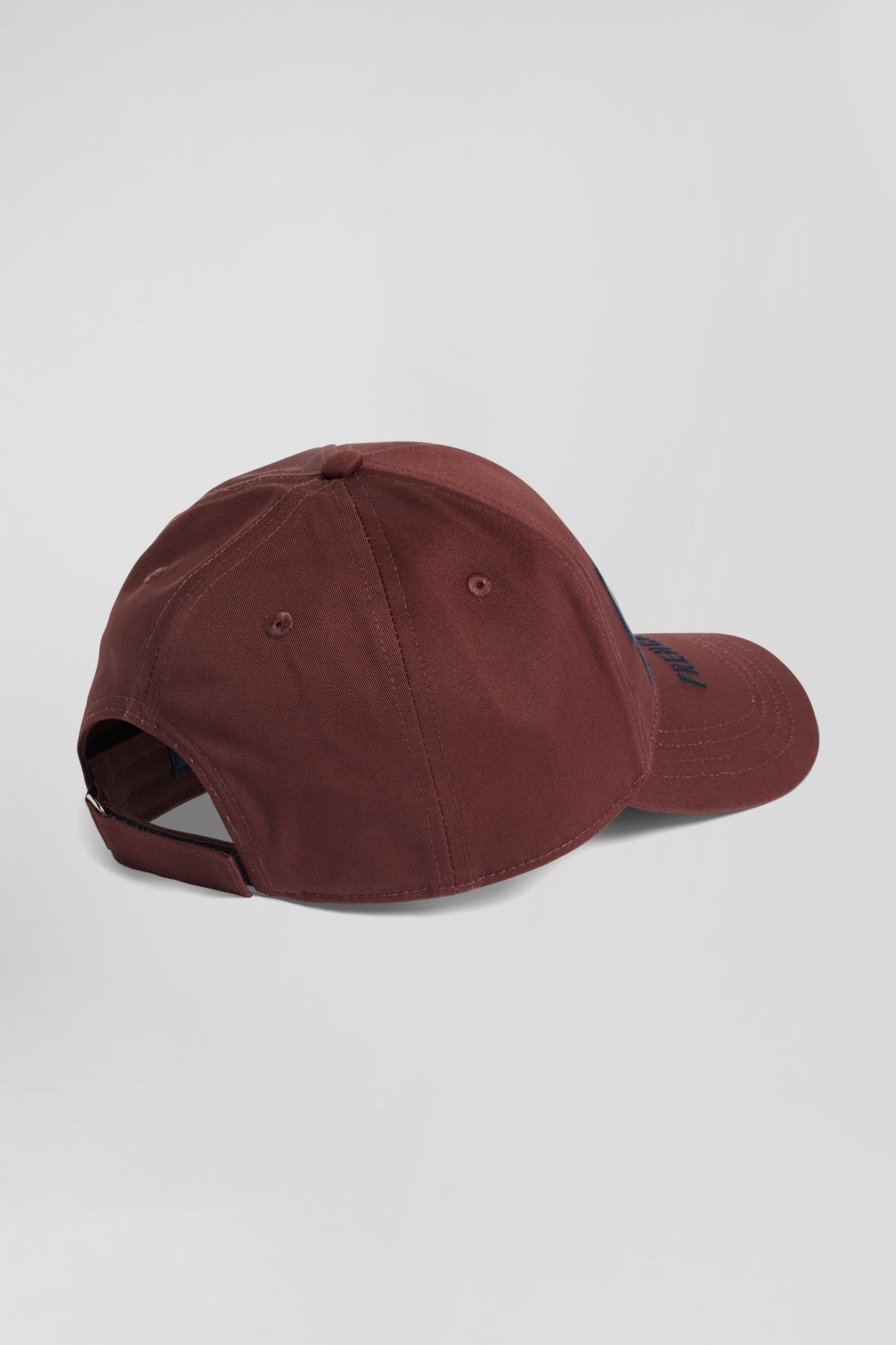 Casquette en coton bordeaux nœud papillon - Image 3