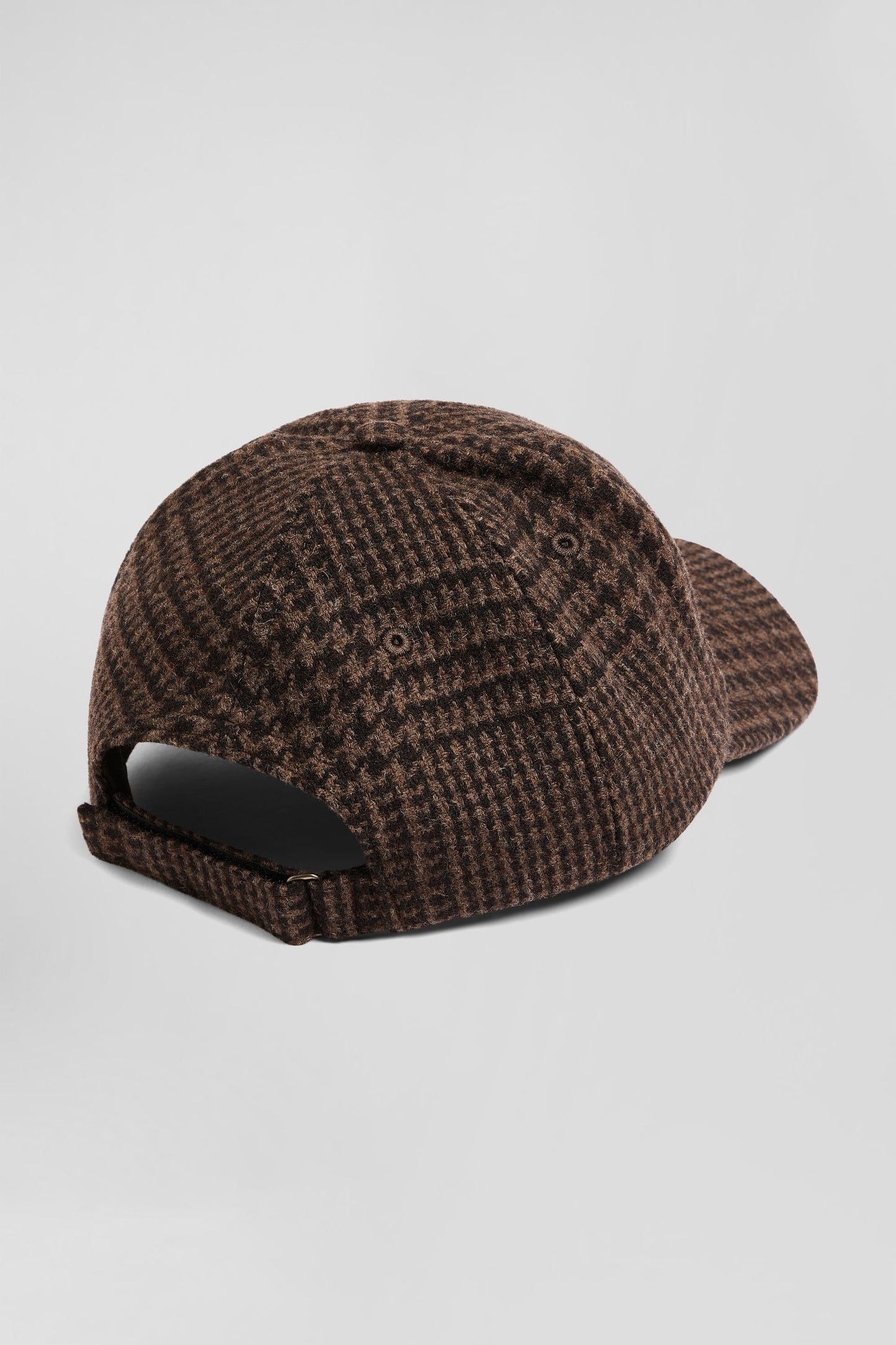 Casquette en laine mélangée marron - Image 2