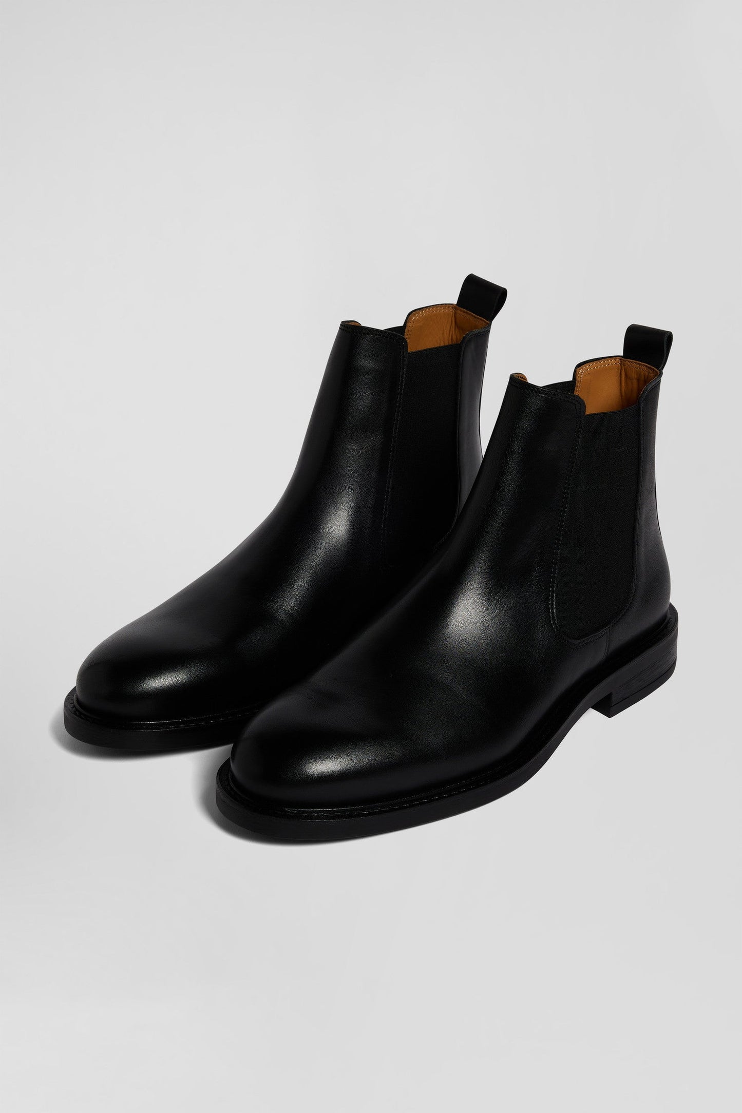 Chelsea boots en cuir noir - Image 2