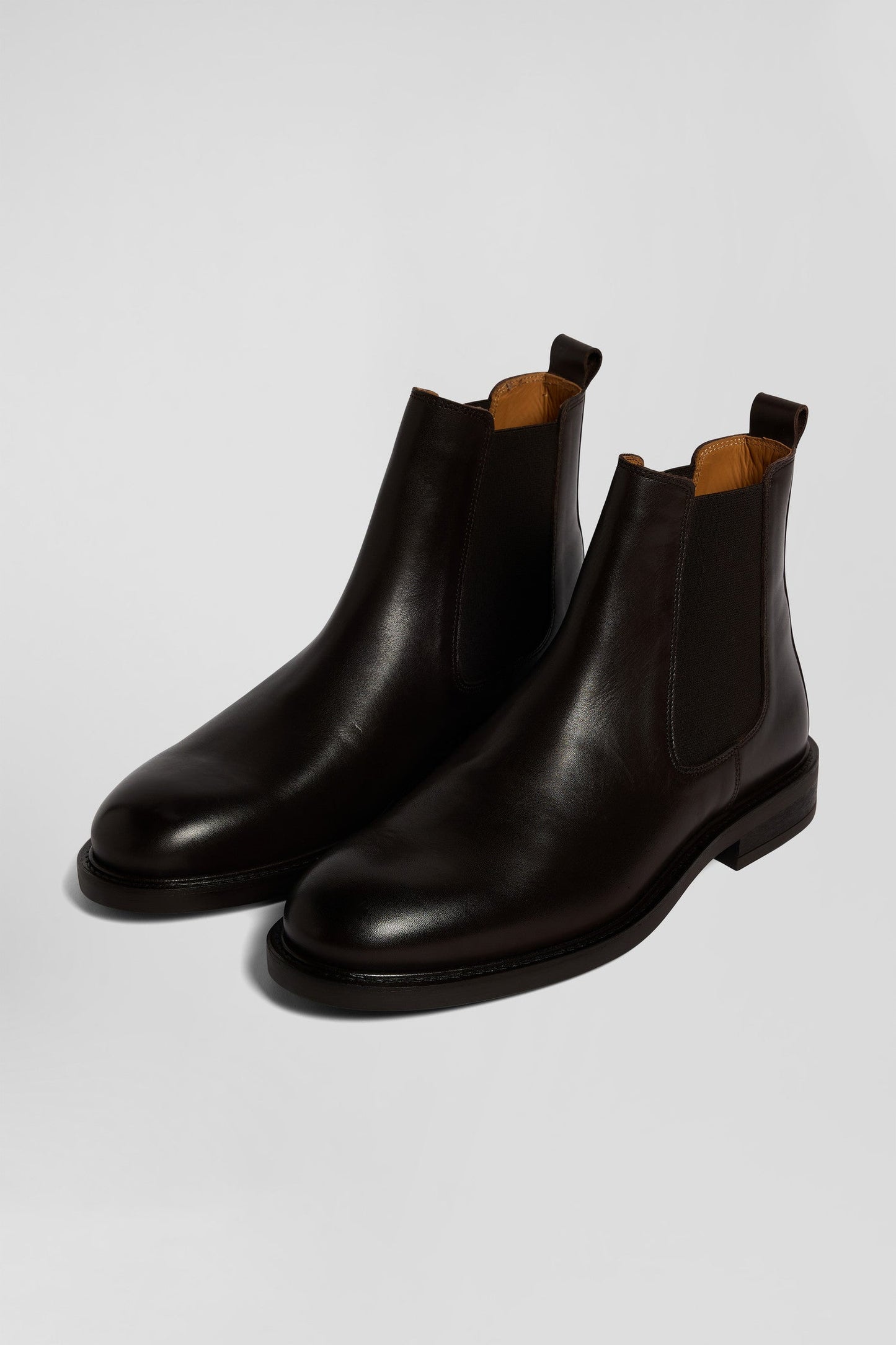 Chelsea boots en cuir marron - Image 3