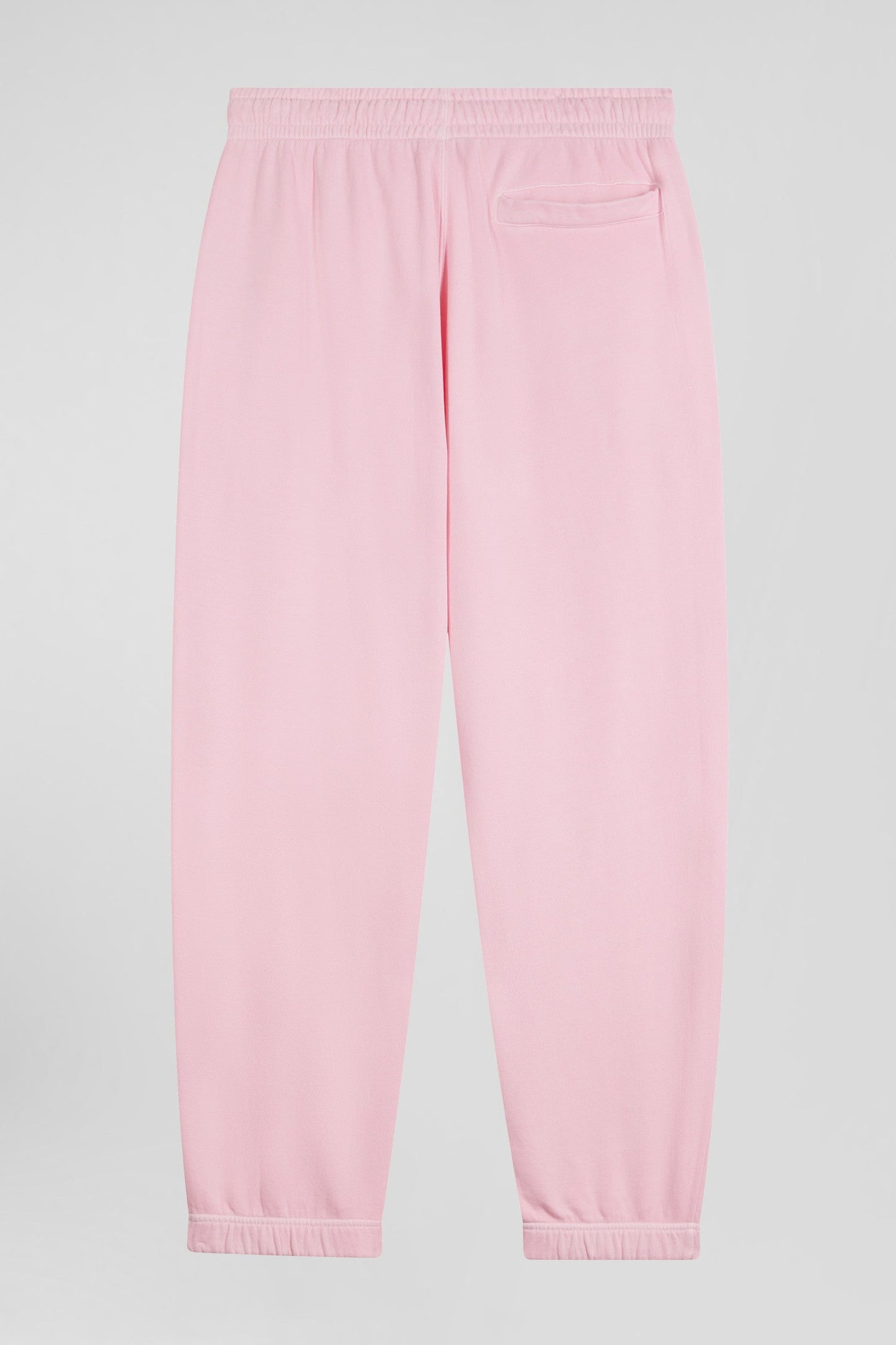 Jogging unisexe en molleton coton rose surteint coupe Relaxed - Image 6