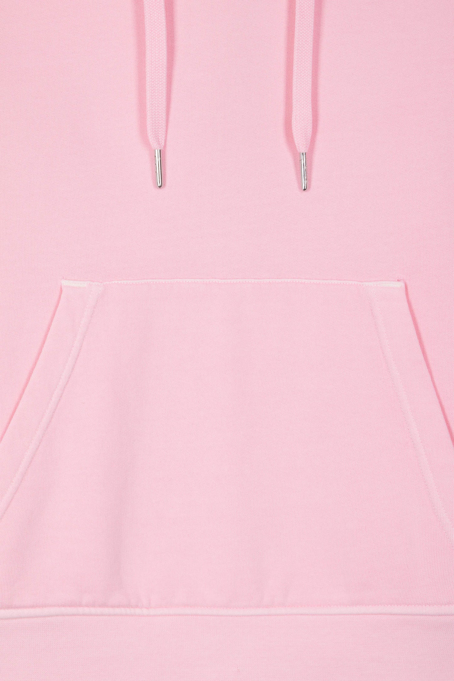 Sweatshirt à capuche unisexe en molleton coton rose surteint coupe Oversized - Image 13