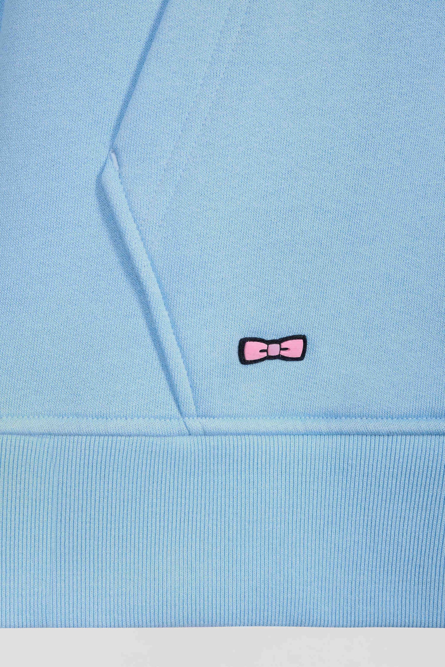 Sweatshirt à capuche en coton mélangé ciel broderie matelassée coupe Relaxed - Image 11