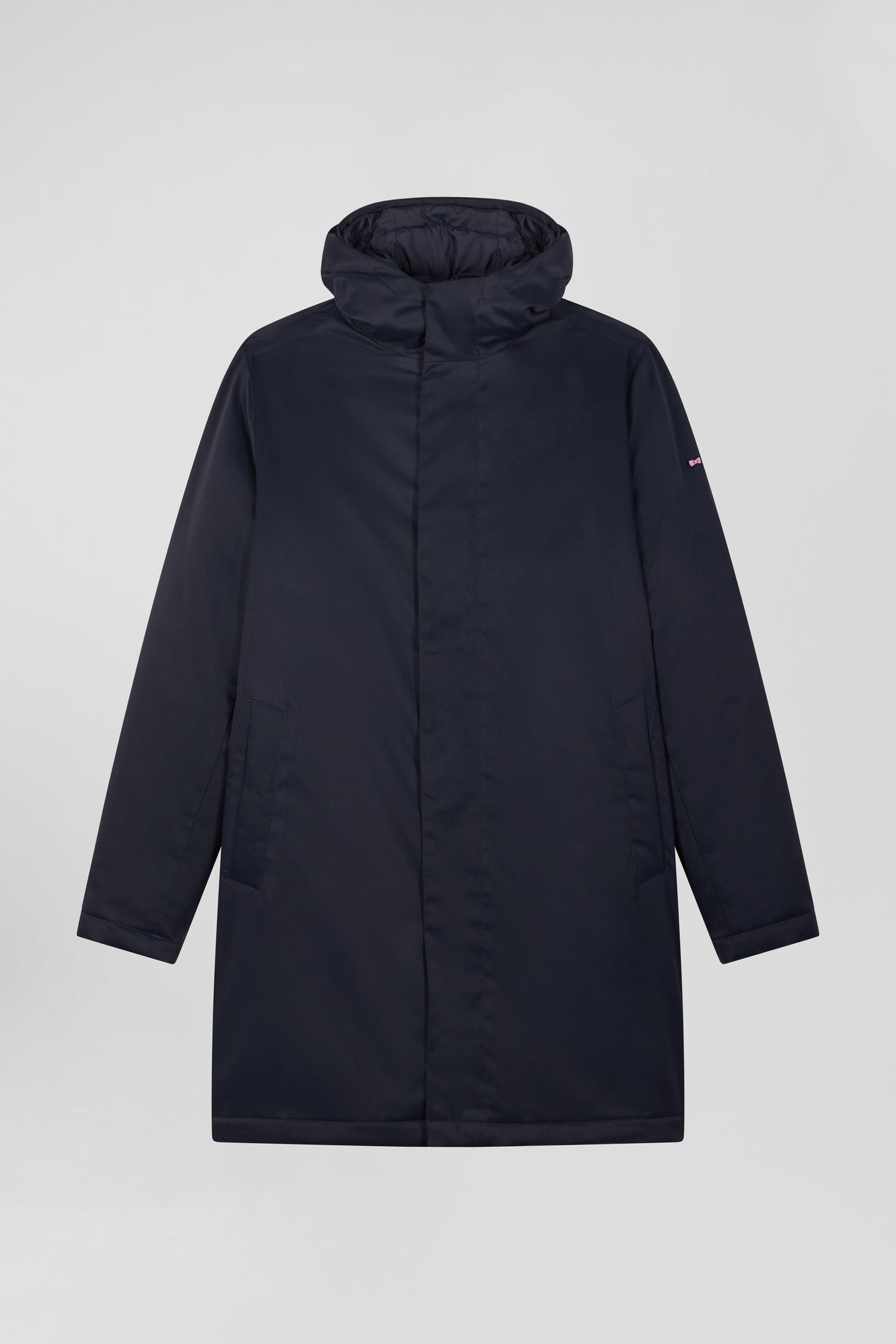 Parka et doudoune 2-en-1 en nylon bleu marine - Image 2