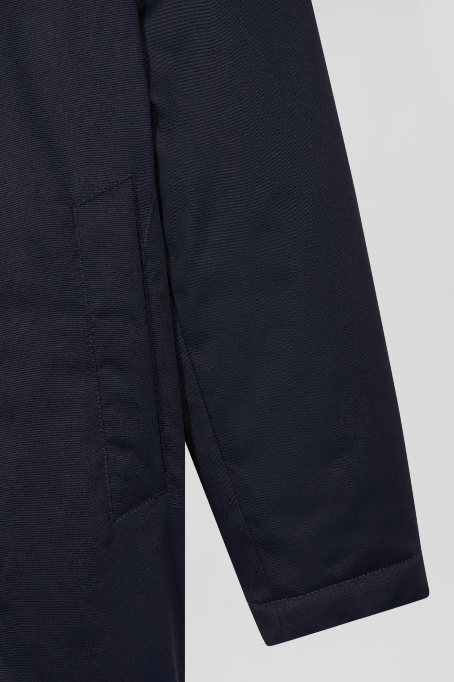 Parka et doudoune 2-en-1 en nylon bleu marine - Image 10