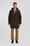 Parka et doudoune 2-en-1 en nylon marron