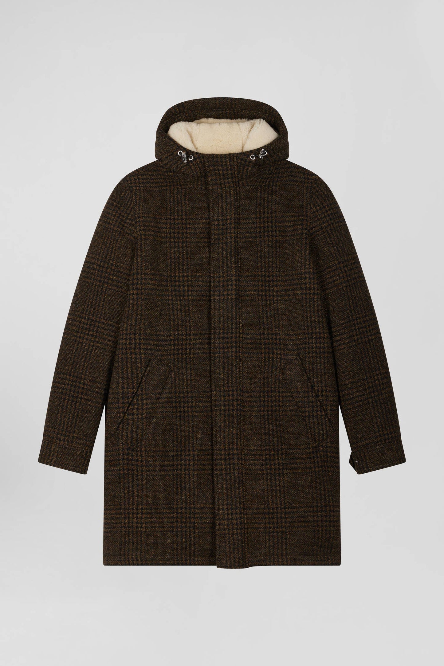 Parka en laine marron - Image 2