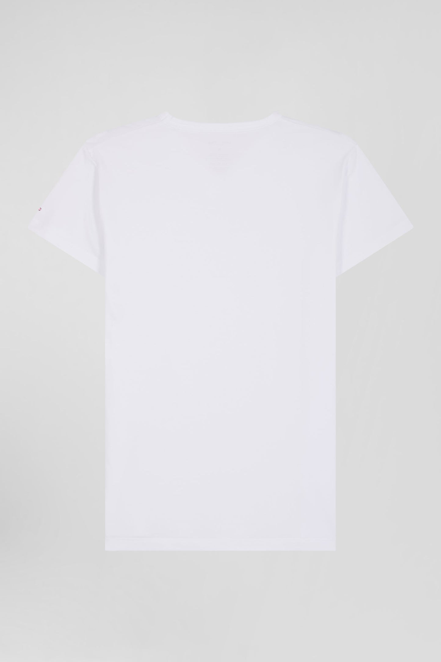 T-shirt en coton stretch blanc - Image 2