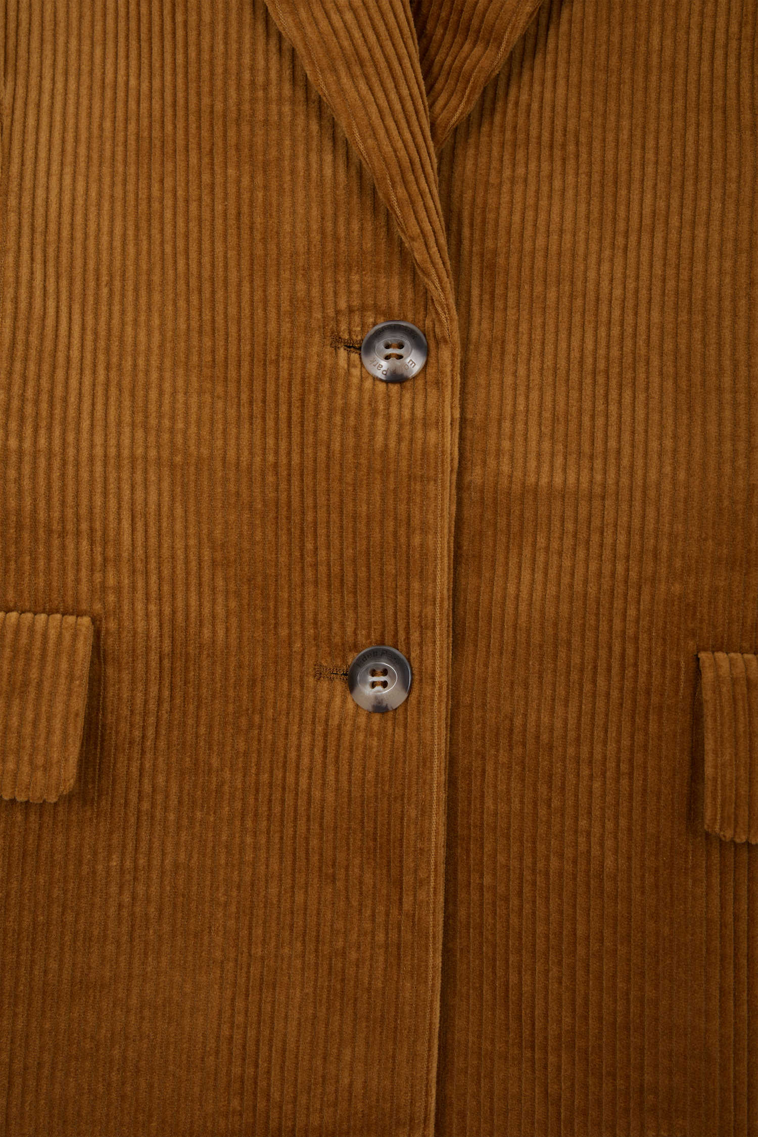 Camel corduroy blazer Modern fit