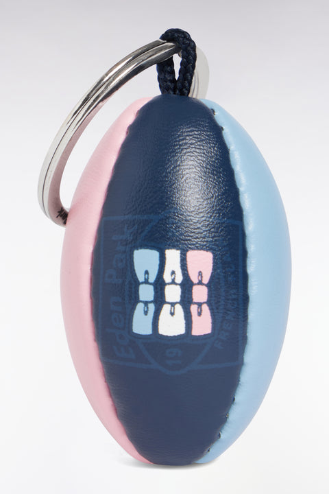 Porte-clés ballon de rugby tricolore - Image 1