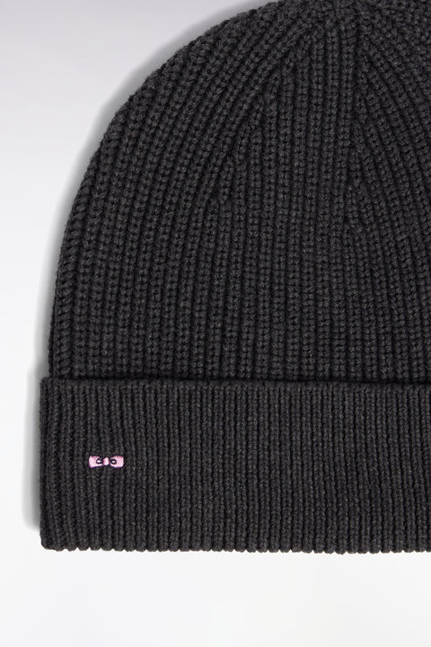 Bonnet en coton gris - Image 2