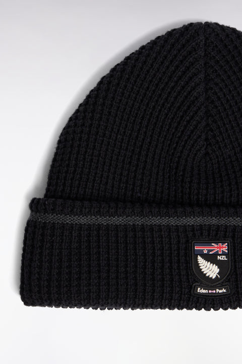 Bonnet en coton noir New Zealand - Image 2