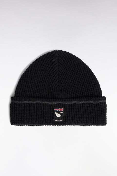 Bonnet en coton noir New Zealand - Image 1