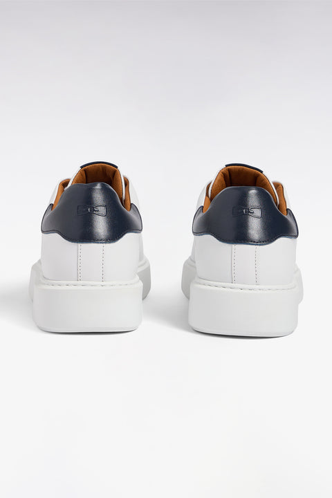 Baskets basses en cuir blanc - Image 3