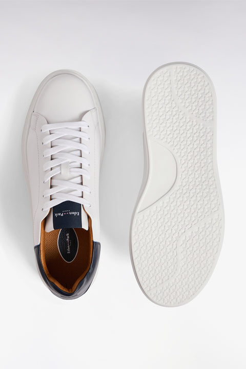 Baskets basses en cuir blanc - Image 2