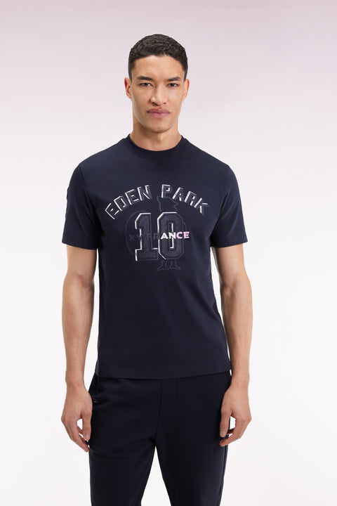 T-shirt à manches courtes marine XV de France - Image 1