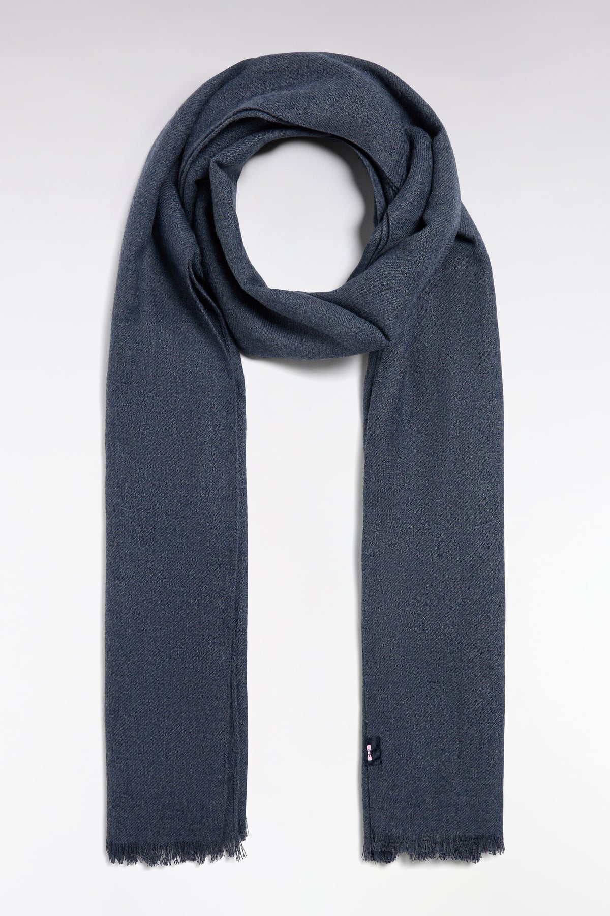 Light blue heather scarf