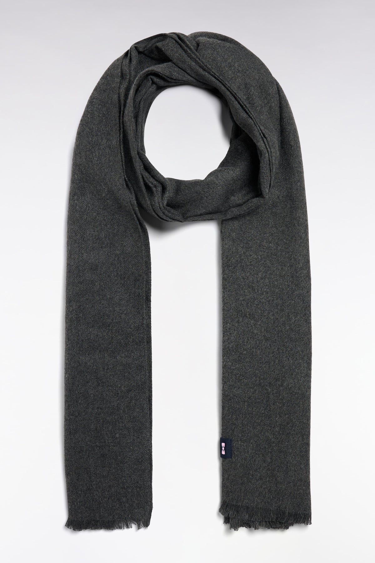 Light gray heather scarf