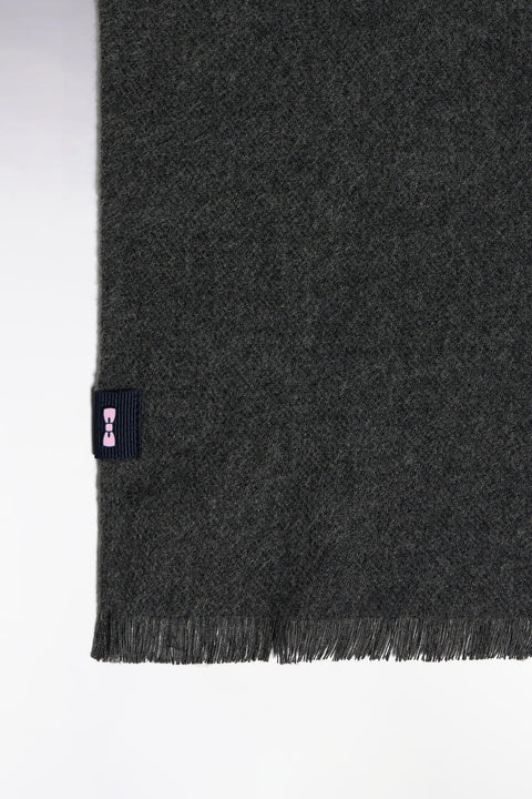Light gray heather scarf - Image 2