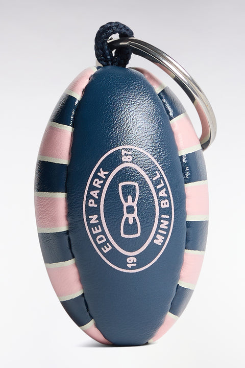 Porte-clés caoutchouc ballon de rugby marine - Image 2