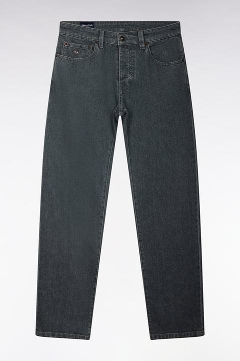 Jean en denim stretch one wash gris coupe regular - Image 2