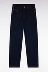 Jean en denim brut coupe regular mid-rise