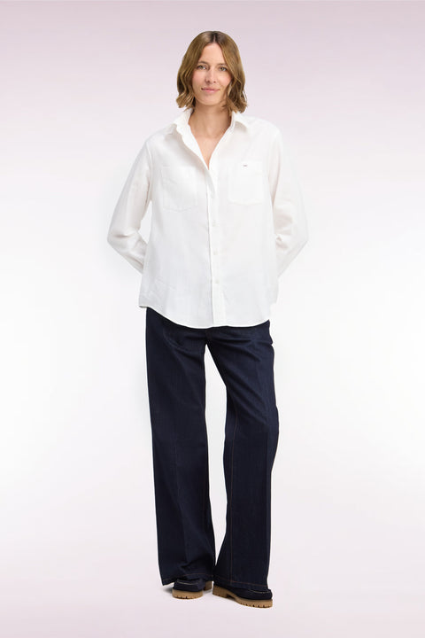 Jean évasé en denim brut coupe regular - Image 2