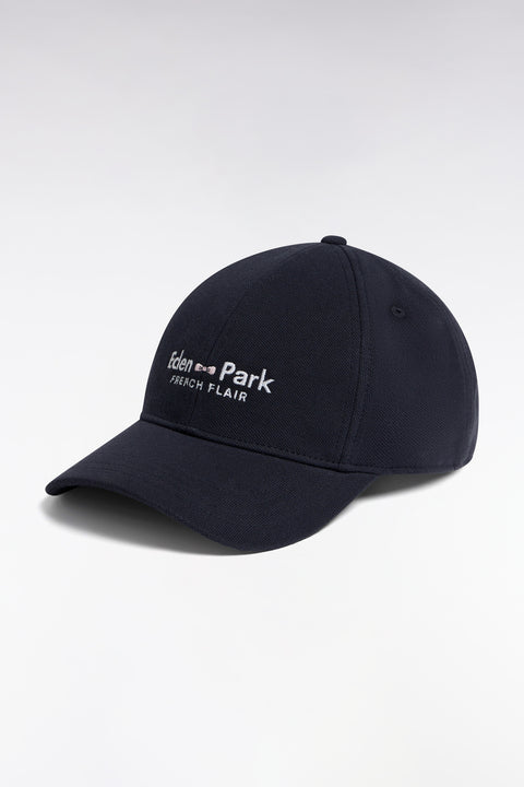 Casquette hiver unie marine - Image 1