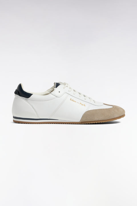 Baskets basses en cuir blanc - Image 1