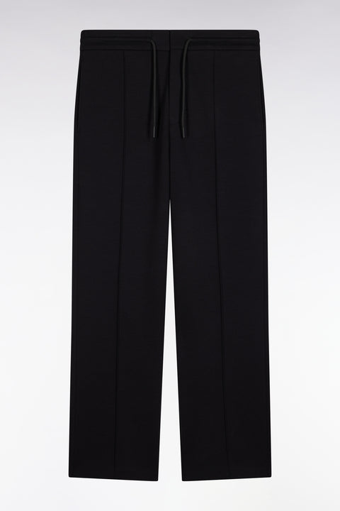 Jogging unisexe noir coupe loose - Image 2